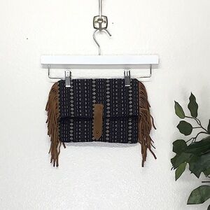 Boho Fold Over Clutch Bag